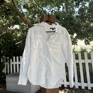 Linen button down shirt